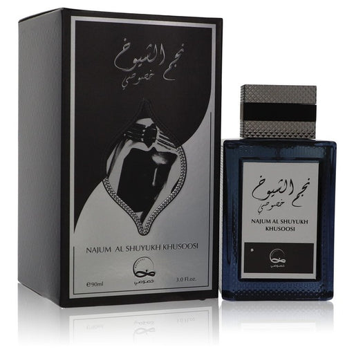 Najum Al Shuyukh Khusoosi by Khususi Eau De Parfum Spray 3 oz for Men - PerfumeOutlet.com