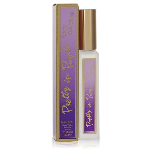 Juicy Couture Pretty In Purple by Juicy Couture Mini EDT Rollerball  .33 oz for Women - PerfumeOutlet.com