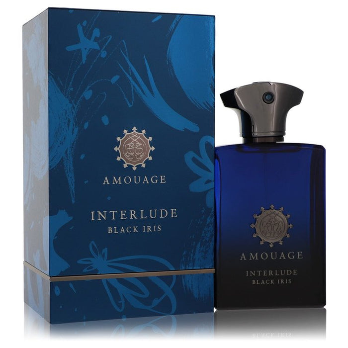 Amouage Interlude Black Iris by Amouage Eau De Parfum Spray 3.4 oz for Men - PerfumeOutlet.com