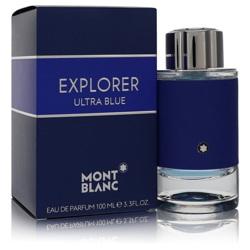 Montblanc Explorer Ultra Blue by Mont Blanc Eau De Parfum Spray 3.3 oz for Men - PerfumeOutlet.com