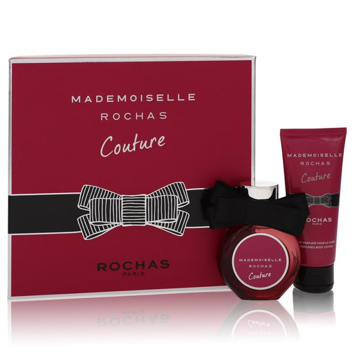 Mademoiselle Rochas Couture by Rochas Gift Set -- 1.7 oz Eau De Parfum + 3.3 oz Perfumed Body Lotion for Women - PerfumeOutlet.com