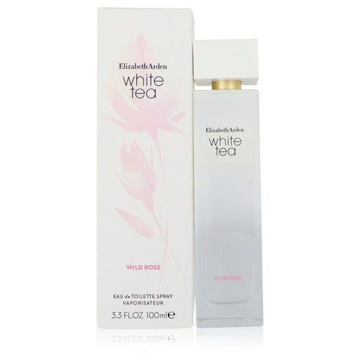 White Tea Wild Rose by Elizabeth Arden Eau De Toilette Spray 3.3 oz for Women - PerfumeOutlet.com