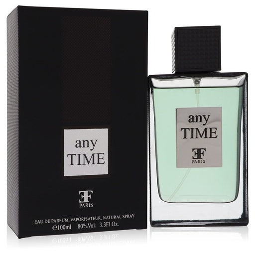 Any Time by Elysee Fashion Eau De Parfum Spray 3.3 oz for Men - PerfumeOutlet.com