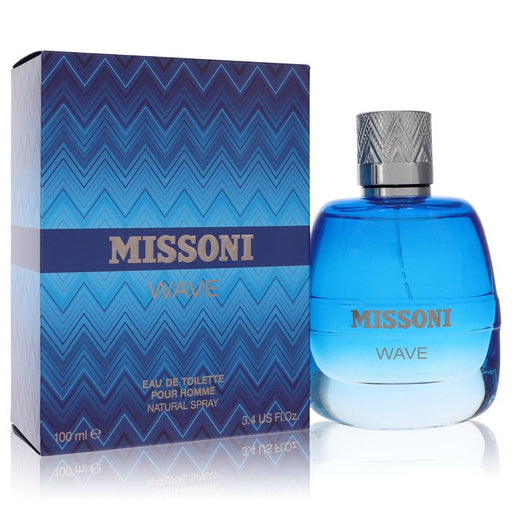 Missoni Wave by Missoni Eau De Toilette Spray 3.4 oz for Men - PerfumeOutlet.com
