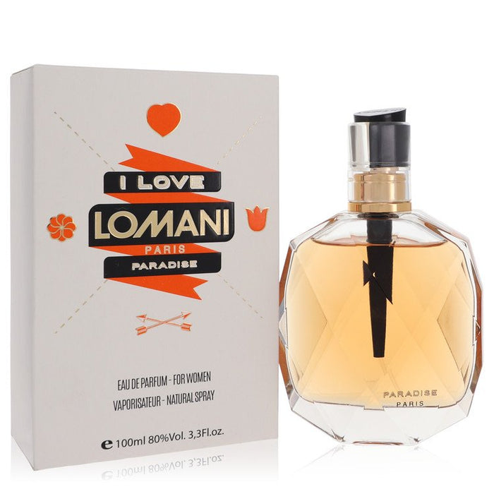 Lomani Paradise by Lomani Eau De Parfum Spray 3.4 oz for Women