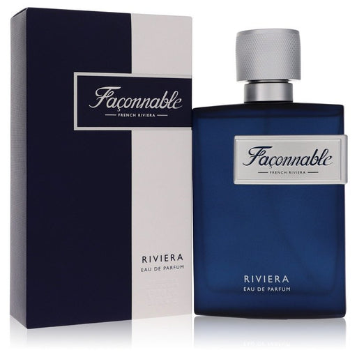 Faconnable Riviera by Faconnable Eau De Parfum Spray 3 oz for Men - PerfumeOutlet.com