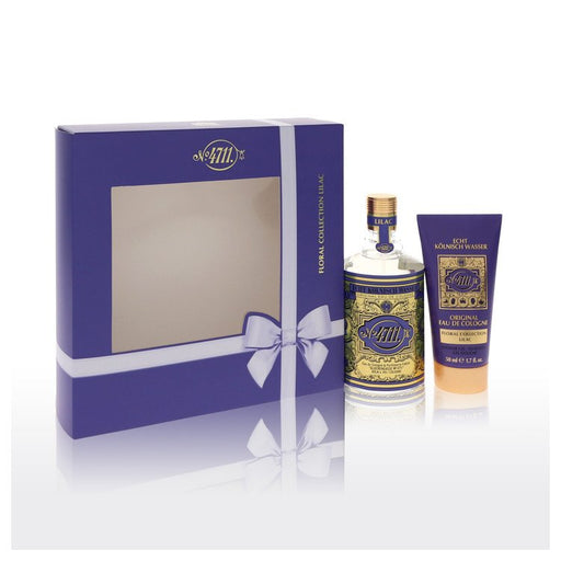 4711 Lilac by 4711 Gift Set (Unisex) -- 3.4 oz Eau De Cologne Spray + 1.7 oz Shower Gel for Men - PerfumeOutlet.com