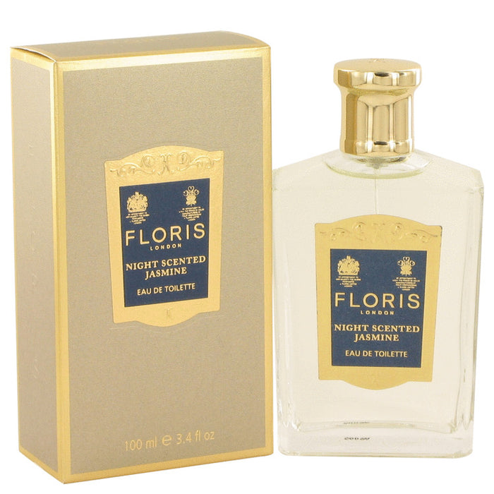 Floris Night Scented Jasmine by Floris Eau De Toilette Spray (unboxed) 3.4 oz for Women - PerfumeOutlet.com