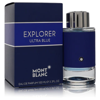 Montblanc Explorer Ultra Blue by Mont Blanc Eau De Parfum Spray (unboxed) 3.3 oz for Men - PerfumeOutlet.com