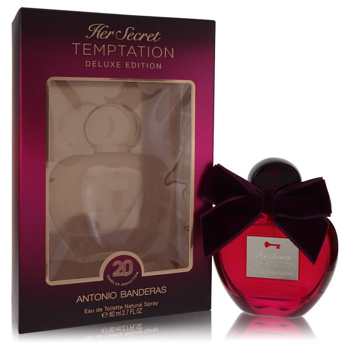Her Secret Temptation by Antonio Banderas Eau De Toilette Spray (Collector's Edition) 2.7 oz for Women - PerfumeOutlet.com