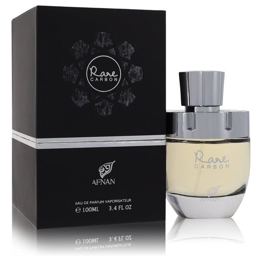 Afnan Rare Carbon by Afnan Eau De Parfum Spray 3.4 oz for Men - PerfumeOutlet.com