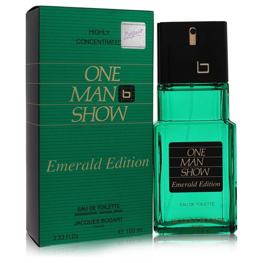 One Man Show Emerald by Jacques Bogart Eau De Toilette Spray 3.4 oz for Men - PerfumeOutlet.com