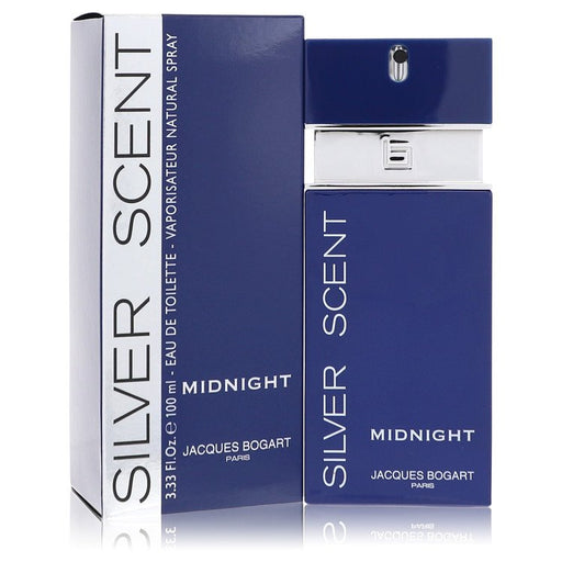 Silver Scent Midnight by Jacques Bogart Eau De Toilette Spray 3.4 oz for Men - PerfumeOutlet.com