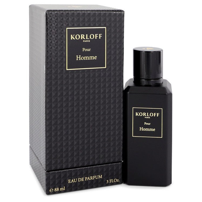 Korloff Pour Homme by Korloff Eau De Parfum Spray (Unboxed) 3 oz for Men - PerfumeOutlet.com