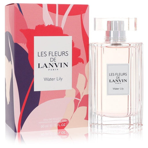Les Fleurs De Lanvin Water Lily by Lanvin Eau De Toilette Spray 3 oz for Women - PerfumeOutlet.com
