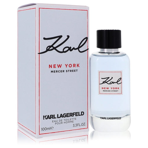 Karl New York Mercer Street by Karl Lagerfeld Eau De Toilette Spray 3.3 oz for Men - PerfumeOutlet.com
