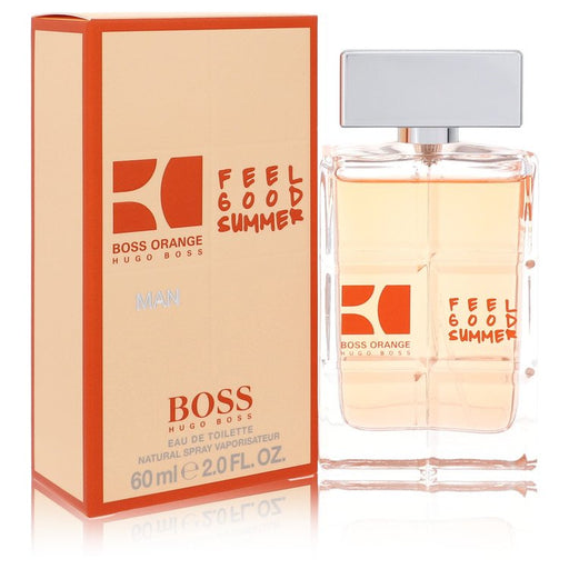 Boss Orange Feel Good Summer by Hugo Boss Eau De Toilette Spray for Men - PerfumeOutlet.com