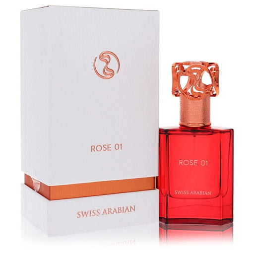 Swiss Arabian Rose 01 by Swiss Arabian Eau De Parfum Spray (Unisex) 1.7 oz for Men - PerfumeOutlet.com