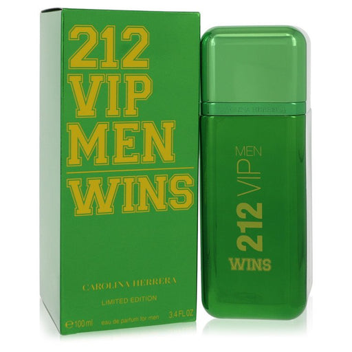 212 Vip Wins by Carolina Herrera Eau De Parfum Spray (Limited Edition) 3.4 oz for Men - PerfumeOutlet.com