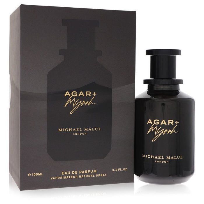 Michael Malul Agar + Myrrh by Michael Malul Eau De Parfum Spray (Unisex) 3.4 oz for Men