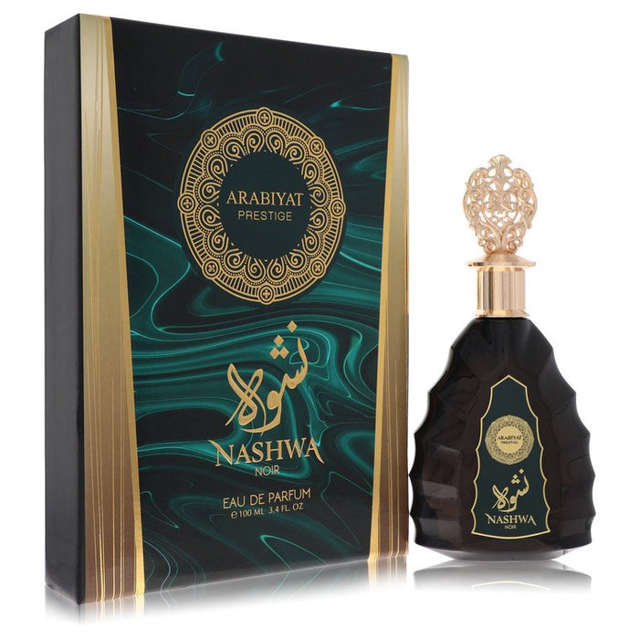 Arabiyat Prestige Nashwa Noir by Arabiyat Prestige Eau De Parfum Spray (Unisex) 3.4 oz for Men