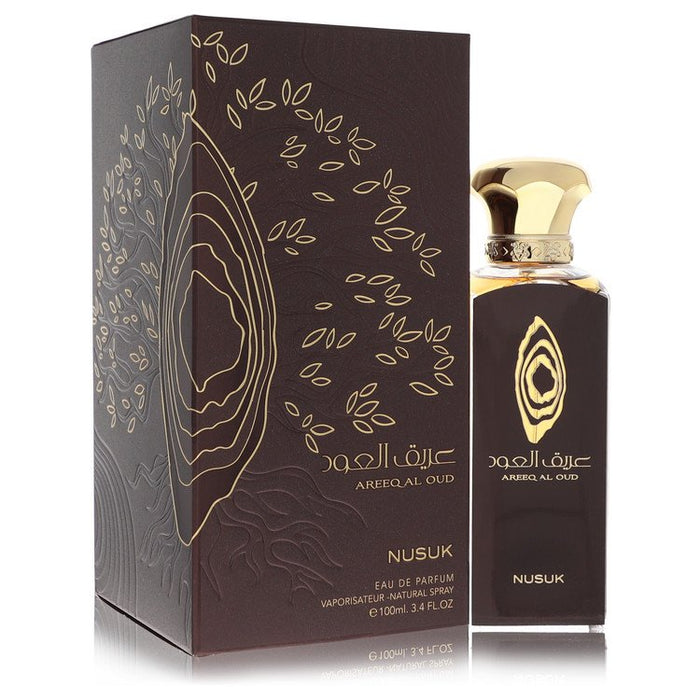 Nusuk Areeq Al Oud by Nusuk Eau De Parfum Spray (Unisex) 3.4 oz for Men
